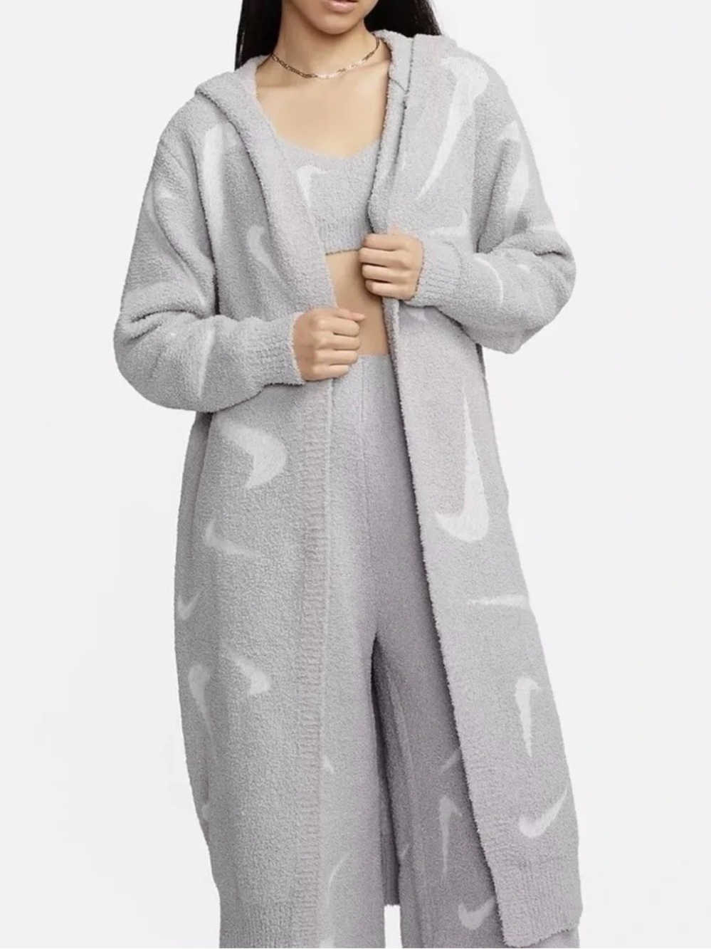 Nike Sportswear Phoenix Cozy Boucle Long Knit Cardigan